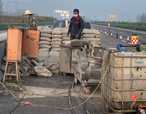 石河子高速公路高压注浆